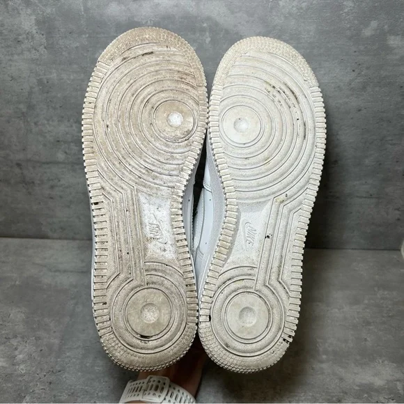 Nike Air Force 1 Sneakers 314192-117 Womens sz 8.5 - white - Picture 5 of 6